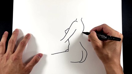 【衝撃】絶対勘違いしてしまうイラストを描いてみた。