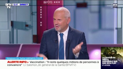 Covid-19: "Le variant Mu, très présent en Colombie (...), est anecdotique en France", explique le Pr Jérôme Salomon