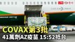 COVAX第3批41萬劑AZ疫苗 15:52抵台