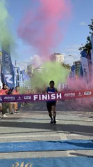 İSTANBUL'U KOŞUYORUM YARIŞLARININ 2'NCİ ETABI CADDEBOSTAN COLOUR RUN RENKLİ GÖRÜNTÜLERE SAHNE OLDU