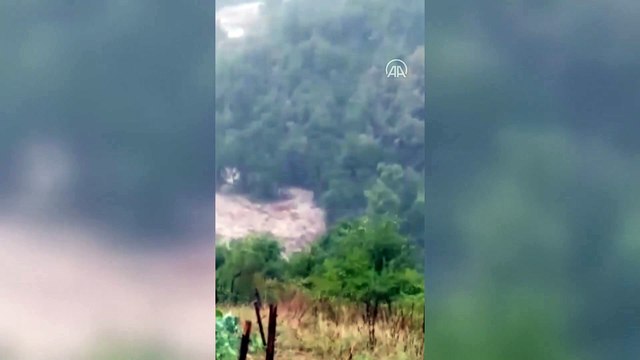 Bozkurt'ta selin geliş anına ait yeni görüntüler ortaya çıktı