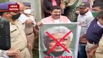 BJP protests outside Javed Akhtar's house, compares RSS with Taliban
