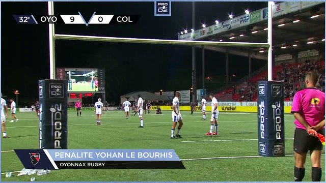 PRO D2 - Résumé Oyonnax Rugby-Colomiers Rugby: 21-23 - J02 - Saison 2021/2022