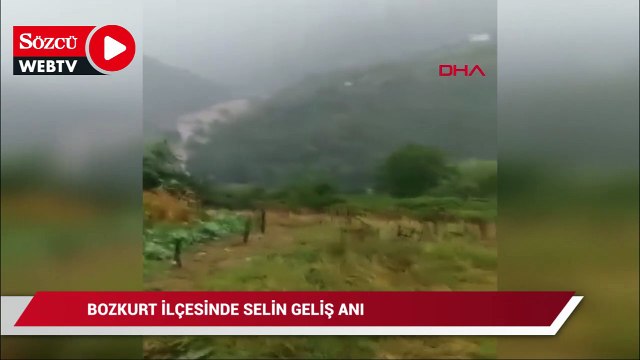 Bozkurt'taki sel felaketinin yeni görüntüler ortaya çıktı