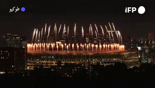 الألعاب النارية تزين سماء طوكيو في وداع الدورة البارالمبية