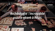Archéologie : incroyable puzzle géant à Arles