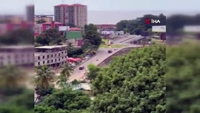 Gine’de cumhurbaşkanlığı sarayı yakınlarında silah sesleri