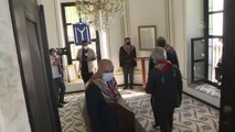 Son dakika! KKTC Cumhurbaşkanı Ersin Tatar, Hayme Ana'nın türbesini ziyaret etti