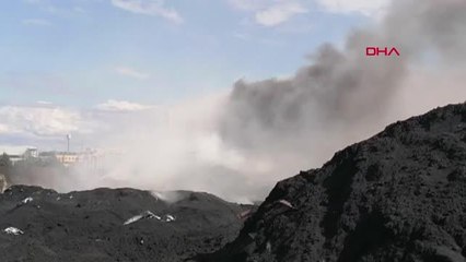 Silivri'de fabrika yangını