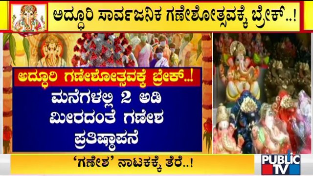 Government Gives Permission For Ganeshotsav; Conditions Apply