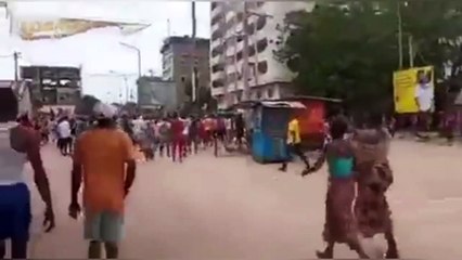 [Vidéo] Putsch en Guinée : Scènes de liesse à Conakry