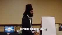 Tarhaka Amaana El Bey Speaking at Summit of the Moors