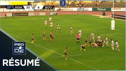 PRO D2 - Résumé Stade Montois - US Bressane : 48-13 - J02 - Saison 2021/2022