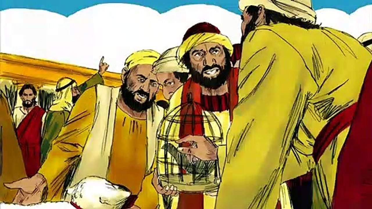 Animated Bible Stories: Jesus Cleanses The Temple-New Testament
