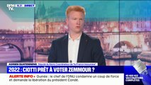 Pour Adrien Quatennens, Éric Zemmour 