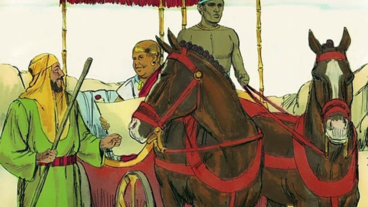 Animated Bible Stories: Philip And The Ethiopian Official-Acts 8:26-40