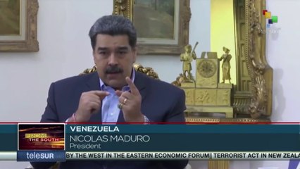 "The first document is the immediate lifting of all economic sanctions against Venezuela"