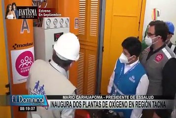 Presidente de Essalud asegura oxígeno medicinal para regiones