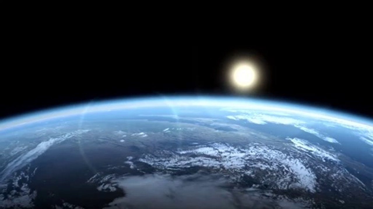 Earth in space 4k