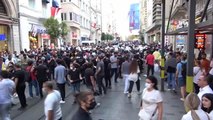 Son dakika haberi! İstiklal Caddesinde eylemcilere polis müdahalesi: 20 gözaltı