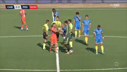 Carrarese 1-2 Pescara - Sintesi 05/09/2021