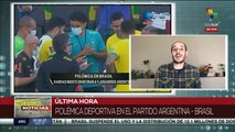 Agencia sanitaria brasileña interviniene partido Argentina-Brasil