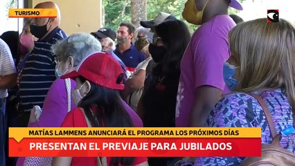 Presentan el previaje para jubilados