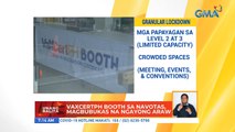 VaxCertPH booth sa Navotas, magbubukas na ngayong araw | UB