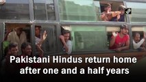 Pakistani Hindus return home after one and a half years