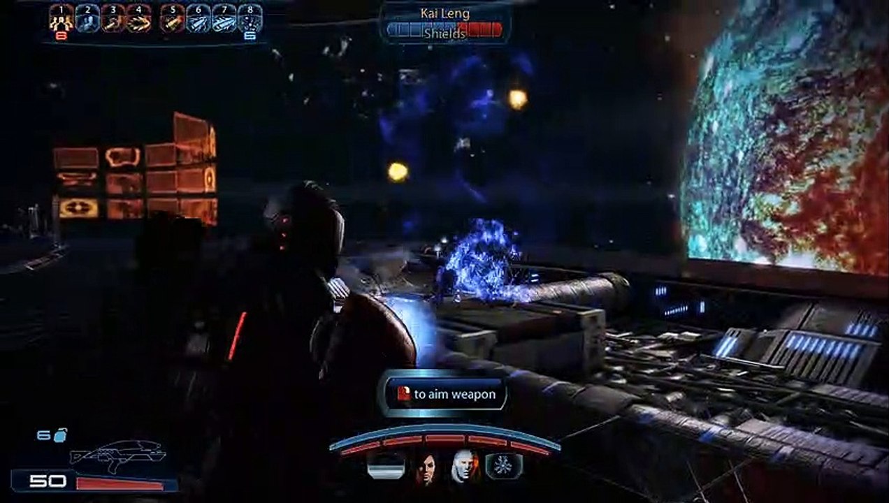 Ninja butt kick.