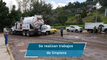 Deslaves e inundaciones bloquean carretera El Oro-Temascalcingo; cerrará por dos días