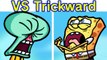 Friday Night Funkin' - VS The Squidward Tricky Mod FULL WEEK (FNF Mod_Hard) Spongebob Madness Combat