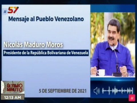 Pdte. Nicolás Maduro envía mensaje para continuar con cuidados especiales esta semana radical
