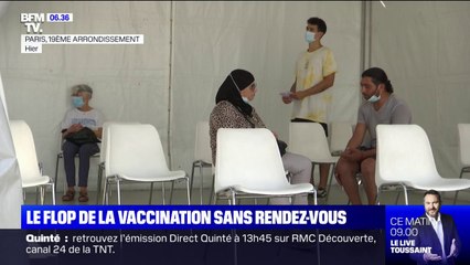Covid-19: le flop de la vaccination sans rendez-vous à Paris