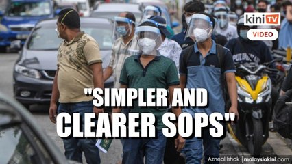 KJ: We need to level 'mountains' of sectoral SOPs with general guidelines