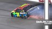 More playoff attrition as William Byron wrecks out at Darlington