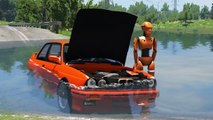Cars vs Deep Water #2 – BeamNG.Drive