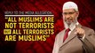 Reply to the Media Allegation - _All Muslims are not Terrorists but all Terrorists are Muslims_