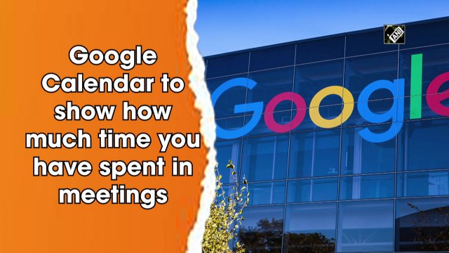 Google Calendar to show how much time you have spent in meetings