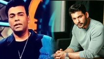 Siddharth Shukla की याद में रो पड़ा Karan Johar, Bigg Boss Ott में कहा ये |  FilmiBeat