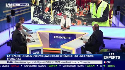 Les Experts : La pénurie de main d'œuvre est une énigme française - 06/09