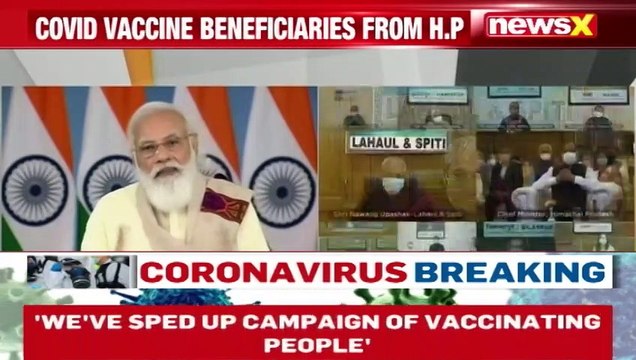 'Sped Up Campaign Of Vaccinating People' PM Modi Interacts With Jab Beneficiaries NewsX