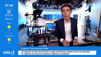 06/09/2021 - La matinale de France Bleu Nord