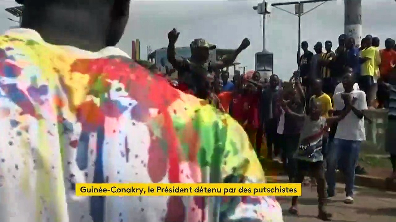 Coup d'Etat en Guinée, le président otage des putschistes