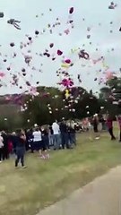 Balloons tribute to Louisiana Brooke-Broadley