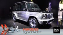 Mercedes EQG Concept (2021) : découvrez-le en direct du salon de Munich !