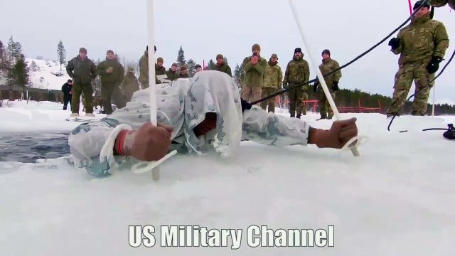 Extreme Winter Warfare • Soldiers Undertake Ice-Breaking Drills