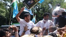 NSUI protests over JEE Main exam irregularities