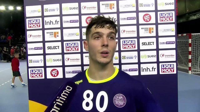 interview maritima: Arthur Jund ailier d'Istres Provence Handball