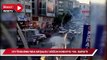 Zeytinburnu'nda meşaleli düğün konvoyu yol kapattı